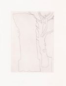 Ben Nicholson (1894-1982) - Column and Tree (a.c.135) etching, 1967, signed and dated in pencil,