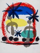 Joan Miró (1893-1983) - Affiche de l`exposition Constellations (m.259) lithograph printed in colours