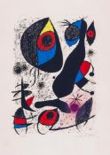 Joan Miró (1893-1983) - Untitled, from Miró à l`encre (m.837) lithograph printed in colours, 1972,