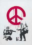 Banksy (b.1974) - CND Soldiers screenprint in colours, 2005, numbered 80/350, published by