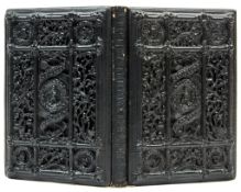 Humphreys (Henry Noel) - Parables of Our Lord,  original morocco-backed black papier maché binding