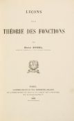 Borel (Émile) - Leçons sur la théorie des fonctions, 1898   bound with  Leçons sur les Fonctions