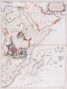 Coronelli (Vincenzo Maria) - Il Nilo, the eastern half of Africa, the Arabian peninsula, the