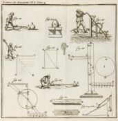Descartes (René) - Lettres..., 6 vol.,   32 folding engraved plates, a few ff. browned, ink stamp to