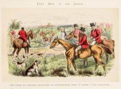 Bowers (G[eorgina].) - A Month in the Midlands,  hand-coloured wood-engraved frontispiece, pictorial