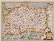 Mercator (Gerard) - Tab. I. Asiae, in qua Galatia, Cappadocia, Pontus, Bithynia, Asia Minor ...,