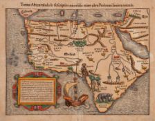 Munster (Sebastian) - Totius Africae Tabula & Descriptio Universalis, etiam ultra Ptolemaei