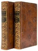 Euler (Leonhard) - Elémens d`Algèbre..., 2 vol.,  first French edition ,  half-titles, woodcut