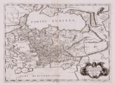 Covens & Mortier. - Patriarchatus Constantinopolitani Geographica Descriptio, map showing Turkey,