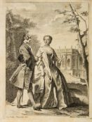Il Newtonianismo per le dame… , first edition, engraved frontispiece  (Francesco,  Count  )   Il