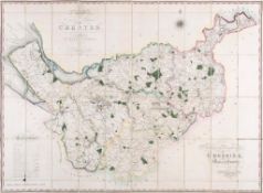 Greenwood (Christopher) - Map of the County Palatine of Chester, from an Actual Survey made in the