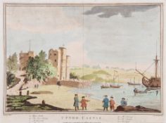 A mixed group of prints of Kent, incuding the self-published view of Garner`s Library, Margate,