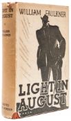 Faulkner (William) - Light in August,  first English edition,  very light browning to endpapers,