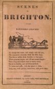 Hodgson (Orlando) - Scenes in Brighton,  8 hand-coloured engraved illustrations, original printed