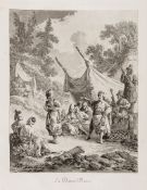 Le Prince (Jean-Baptiste) - Oeuvres,  157 etched plates only on 62 sheets (of ?160, the number