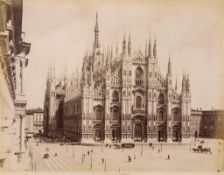 Various photographers - Two photographic albums of cathedrals Two albums, one containing 77