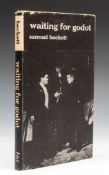 Beckett (Samuel) - Waiting for Godot,  first English edition,  publisher`s note loosely inserted,