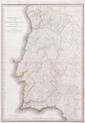 Portugal.- Faden (William) - Chorographical Map of the kingdom of Portugal divided into its