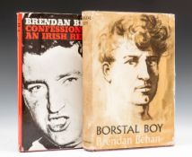 Behan (Brendan) - Borstal Boy,  frontispiece, spine ends and corners a little bumped, jacket price-