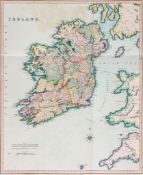 Ireland.- - A good group of 11 Irish maps, by, for or after Teesdale, Weller, Murray, Tallis and