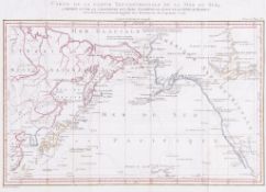 Dupuis (Louis André) - Carte de la partie Septentrionale de la Mer du Sud, chart of the North