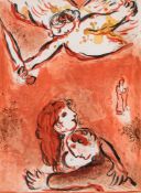 Marc Chagall (1887-1985) - Dessins pour la Bible he book, 1960, comprising twenty four lithographs