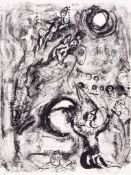 Marc Chagall (1887-1985) - Clown aux Cerceaux (M.166) lithograph, 1956, signed in pencil, numbered
