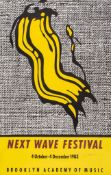 Roy Lichtenstein (1923-1997) - Next Wave Festival (Brooklyn Academy of Music Poster) (C.III.31)