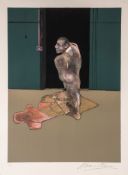 Francis Bacon (1909-1992) - Study for portrait of John Edward (S.22) Lithograph printed in colours,
