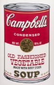 Andy Warhol (1928-1987) - Campbell`s Soup II. Old Fashioned Vegetable (F.&S.II.54) screenprint in
