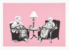 Banksy (b.1974) - Grannies screenprint in colours, 2006, numbered 280/500, published by Pictures on