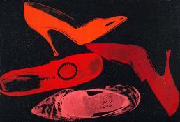 Andy Warhol (1928-1987) - Shoes (F.&S.II.253) screenprint in colours with diamond dust, 1980,