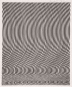 Bridget Riley (b.1931)(after) - Untitled (Fall) (Not in S.) offset lithograph, circa 1961, signed