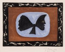 Georges Braque (1882-1963) - Uranie II (V.118) lithograph printed in colours, 1958, signed in