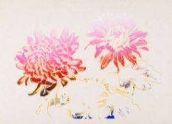 Andy Warhol (1928-1987) - Kiku (see F.&S.II.308) unique screenprint in colours, 1983, a tril proof