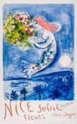 Marc Chagall (1887-1985) - Baie des Anges (M.350) lithograph printed in colours, 1962, signed and