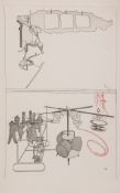 Marcel Duchamp (1887-1968) - Eight Etchings from The Large Glass and other Related Works eight