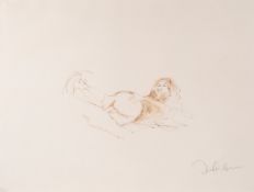 John Lennon (1940-1980) - Untitled (from Bag One) lithograph, 1970, signed in pencil, numbered 33/