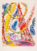 Marc Chagall (1887-1985) - From. le Cirque lithograph printed in colours, 1967, a fresh impression,