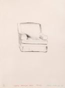 David Hockney (b.1937) - Slightly Damaged Chair, Malibu (S.142) lithograph, 1973, signed and dated