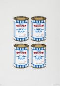 Banksy (b.1974) - Soup Can (Quad) screenprint in colours, 2006, signed and dated in pencil,