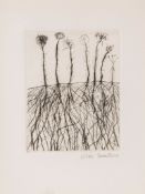 Alik Cavaliere (1928-1998) - Flowers in a Field etching, 1963, signed in pencil, the edition was