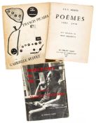 Dada & Surrealism.- Mesens (E.L.T.) - Poémes 1923-1958,  limited edition, illustrations by René