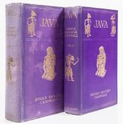 Campbell (Donald Maclaine) - Java: Past & Present, 2 vol.,   first edition  ,   plates, folding