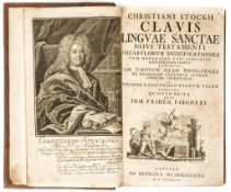Stock (Christian) - Clavis Linguae Veteris [- Novi] Testamenti, 2 vol.,   fifth  &  sixth editions,