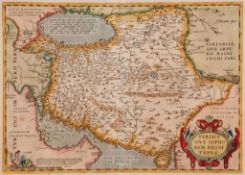 Ortelius (Abraham) - Persici sive Sophorum Regni Typus, Persia from the Caspian Sea to the Red Sea,