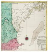 Lotter (Conrad Tobias) - Untitled map of parts of Maine, New Hampshire & Massachusetts, 1 sheet (of