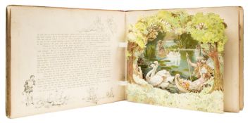 [Weatherly (F.E.)] - Peeps into Fairy Land,  6 full-page pop-up scenes printed in colour (