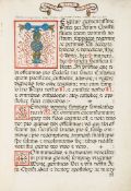 Ordinarium Missae, manuscript in a large Gothic bookhand, 39pp  Ordinarium Missae,  manuscript in a