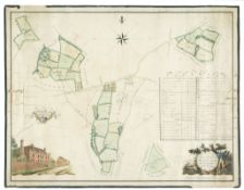 Plan of Estates Belonging to the Revd. John Austen in Tenterden &c High...  ( Rev.   John Thomas,